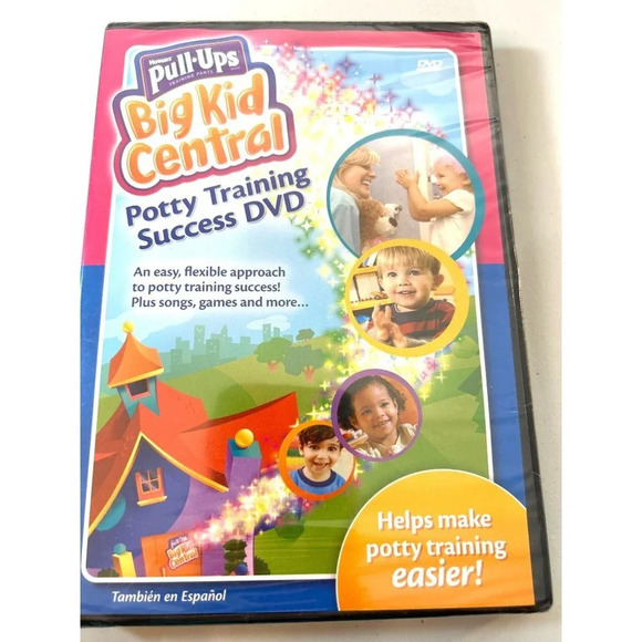 Pull ups Big Kid Central Potty Training DVD New Sealed - Picture 1 of 3